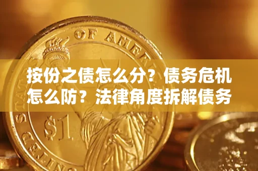 北京按份之债怎么分？债务危机怎么防？法律角度拆解债务分配与风险自保指南
