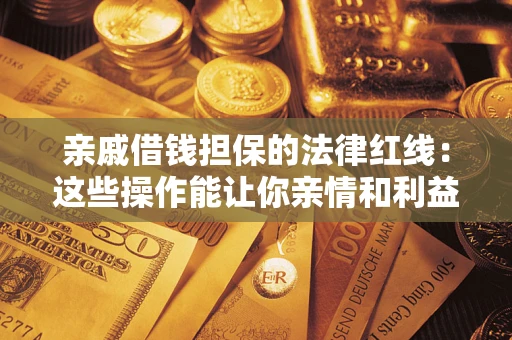 北京亲戚借钱担保的法律红线：这些操作能让你亲情和利益两不误