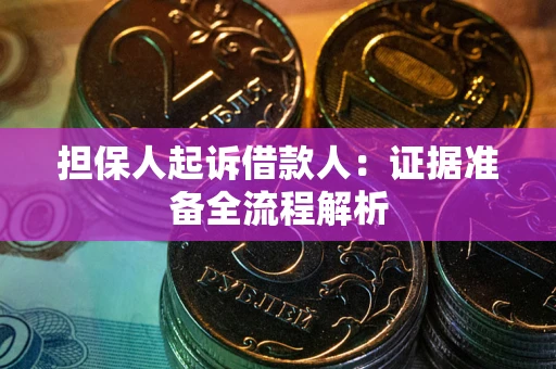 北京担保人起诉借款人：证据准备全流程解析