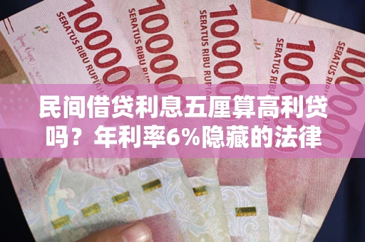 北京民间借贷利息五厘算高利贷吗？年利率6%隐藏的法律风险全解析